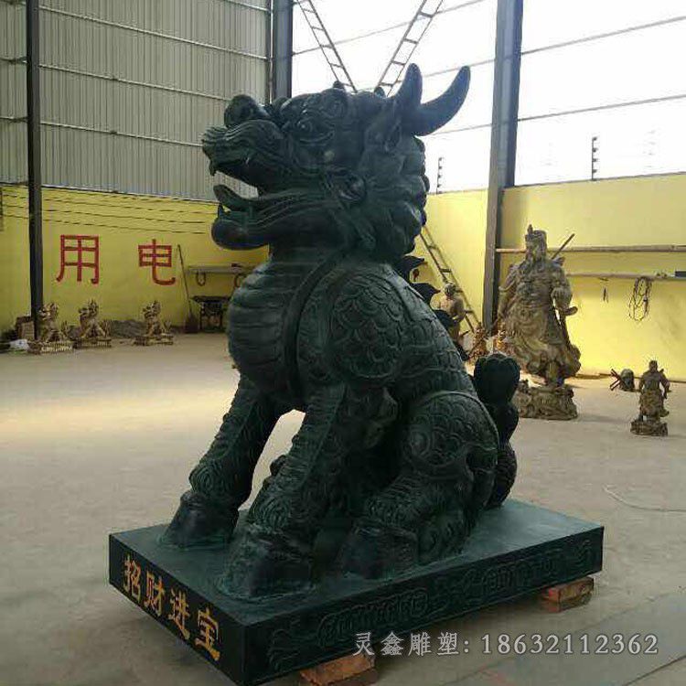 宜春青铜狮子城市景观铜雕