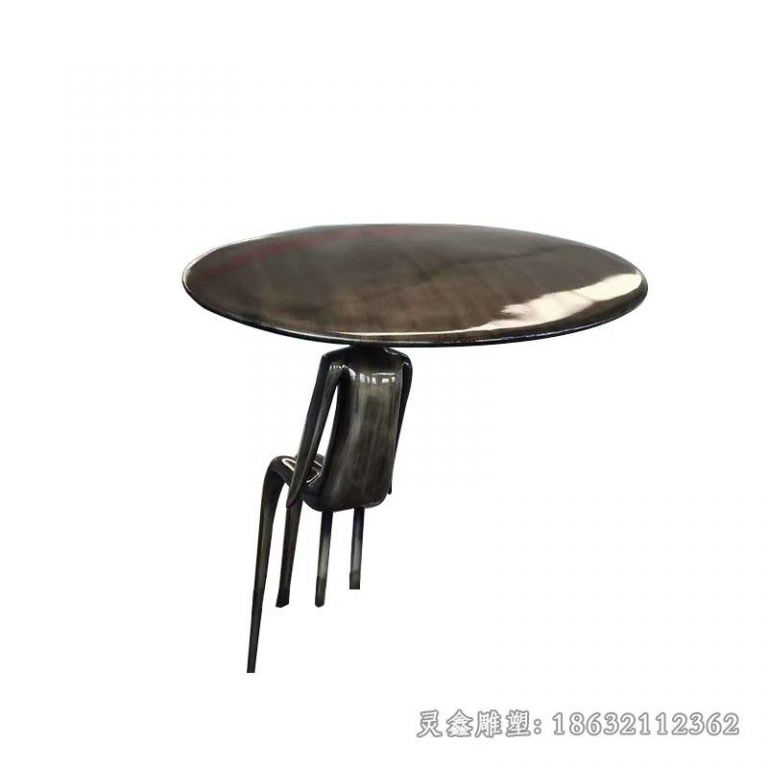 抚州不锈钢抽象摆件园林景观雕塑 