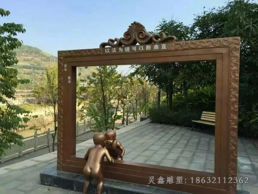 新余广场标志景观铜雕