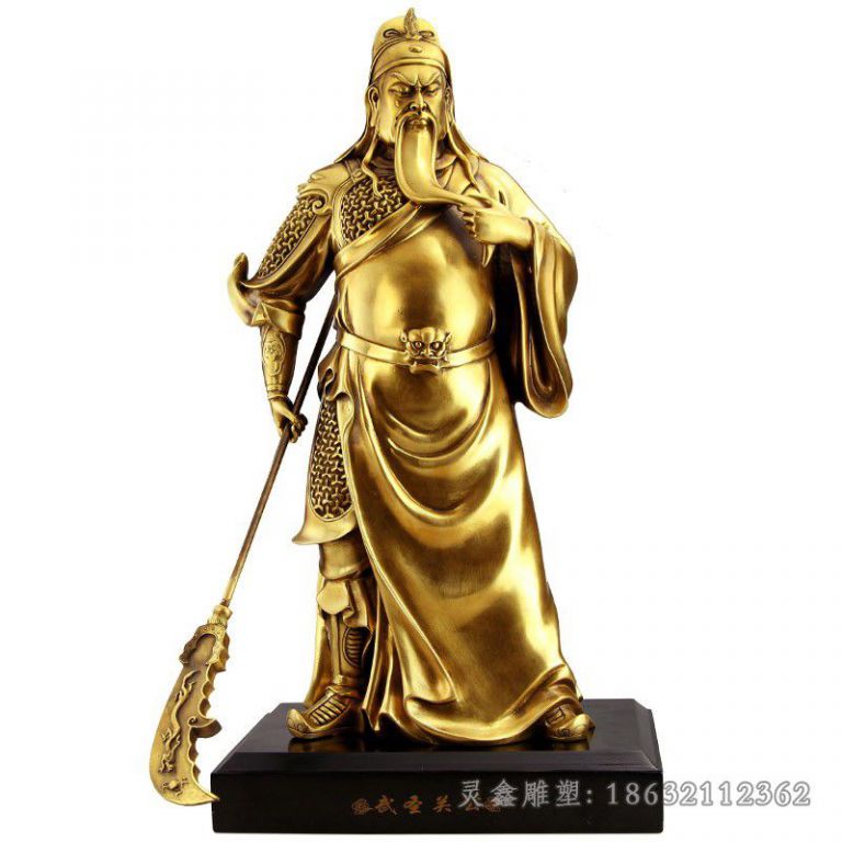 萍乡武圣关公城市人物铜雕