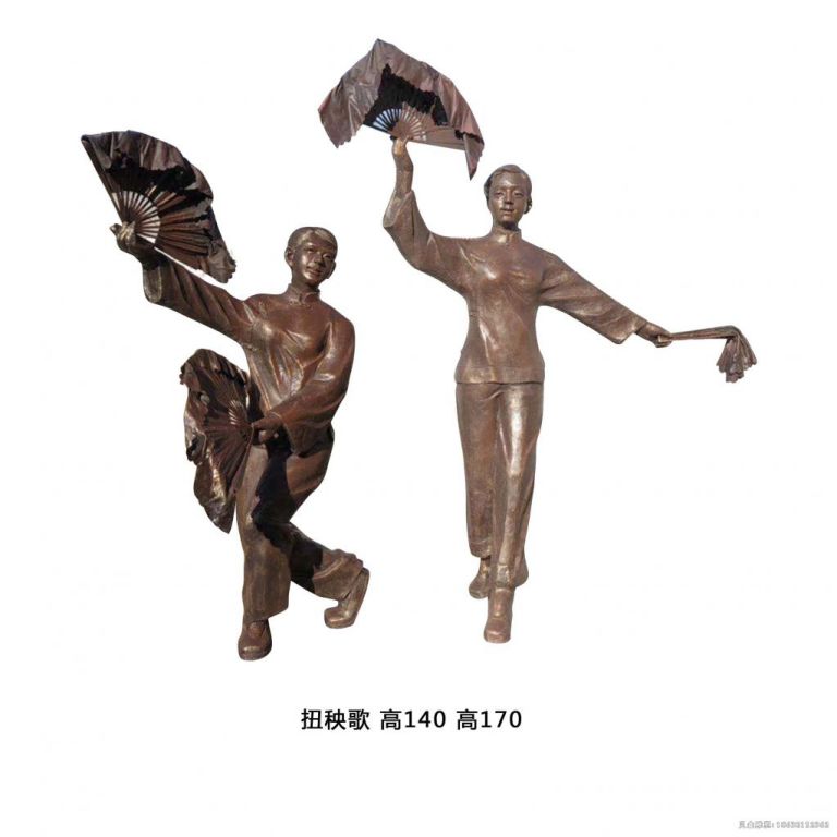 南昌吹拉弹唱人物城市铜雕