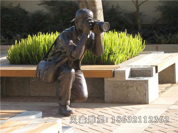 民俗儿童嬉戏广场人物铜雕 (29)