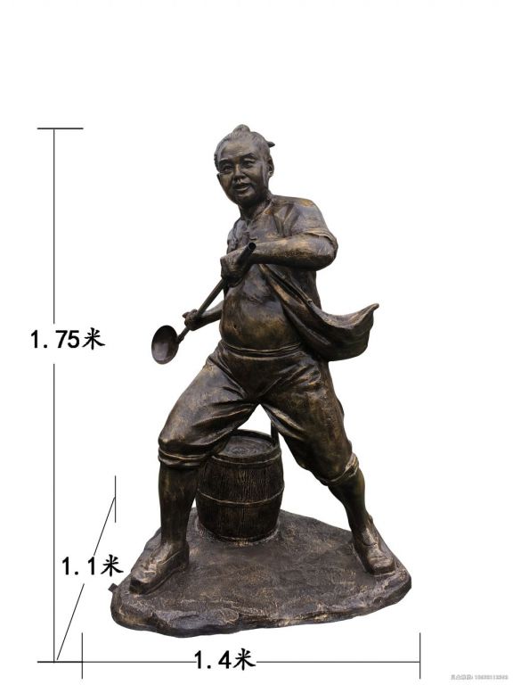 民俗景观铜雕 (71)