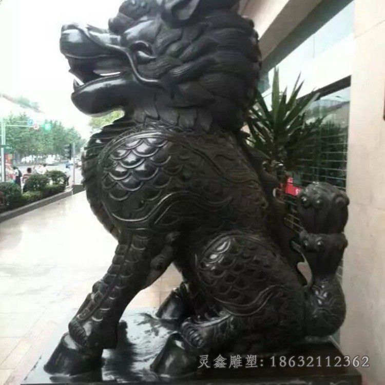 铜麒麟厂家直销大型火麒麟雕塑 大型踩八卦阵铜麒麟雕塑均有现货79274