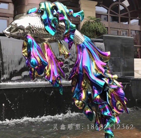 不锈钢鱼雕塑 (5)_看图王