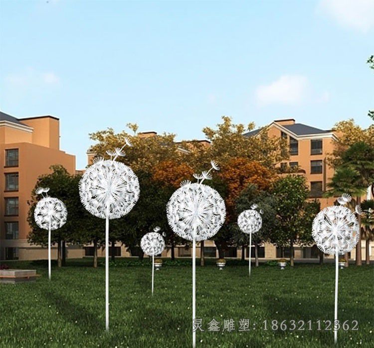不锈钢蒲公英雕塑 (18)_看图王