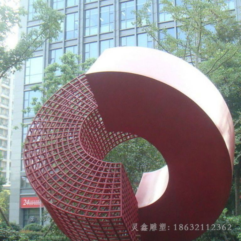 不锈钢剪纸雕塑 小区景观雕塑