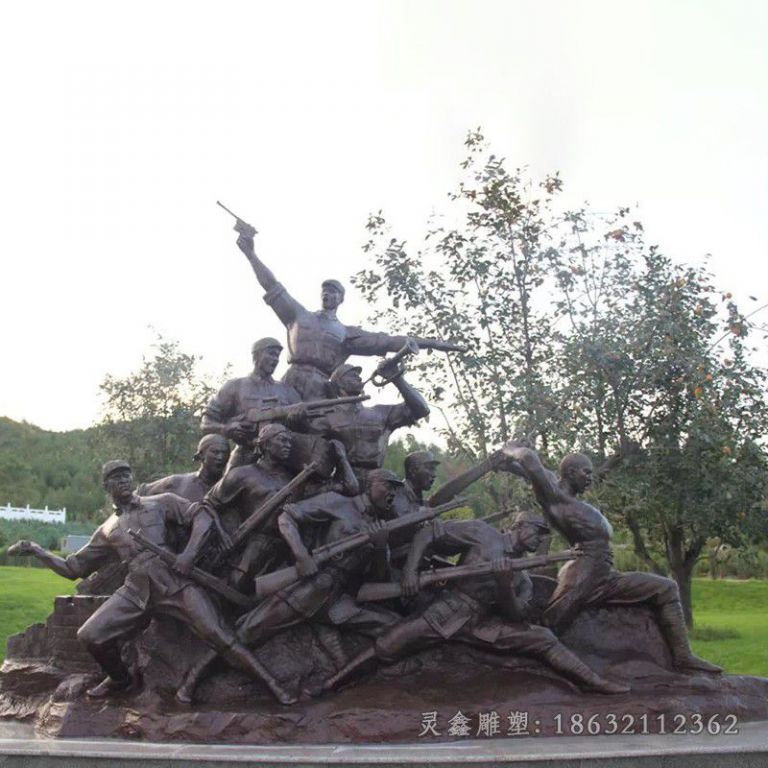 革命铜雕，广场革命铜雕[1]