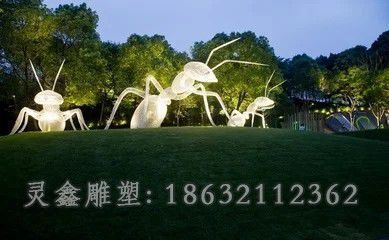 不锈钢蚂蚁雕塑 (32)