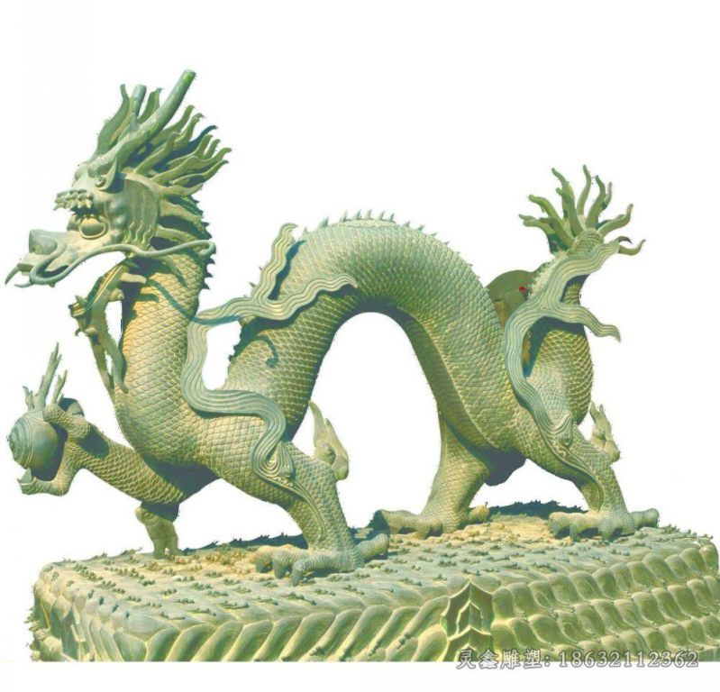 南昌生肖龙城市动物景观铜雕
