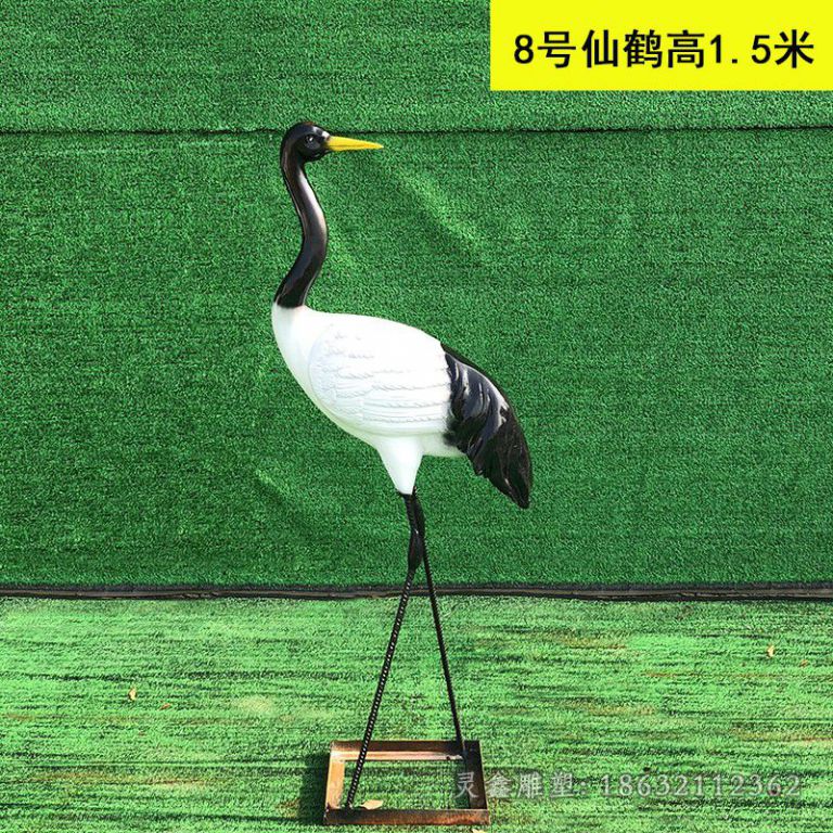 仙鹤景观铜雕 (30)