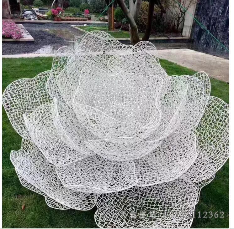 不锈钢鲜花雕塑 (1)[1]
