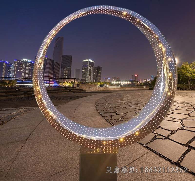 城市不锈钢景观雕塑 (50)