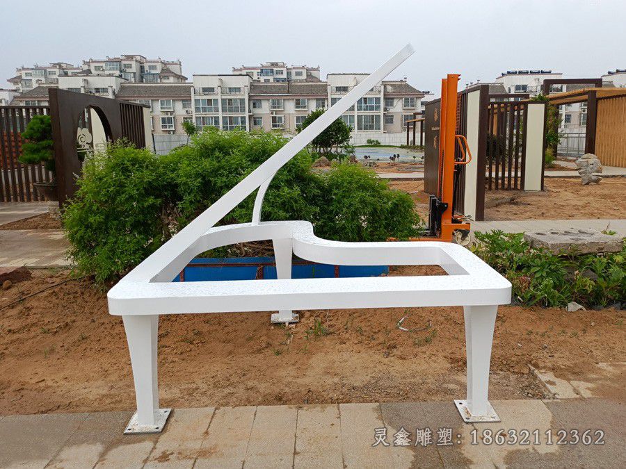 钢琴城市景观雕塑 (2)