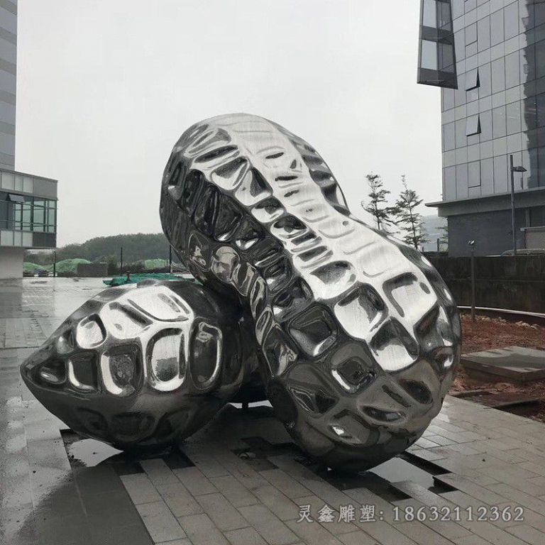 不锈钢公园雕塑 (54)