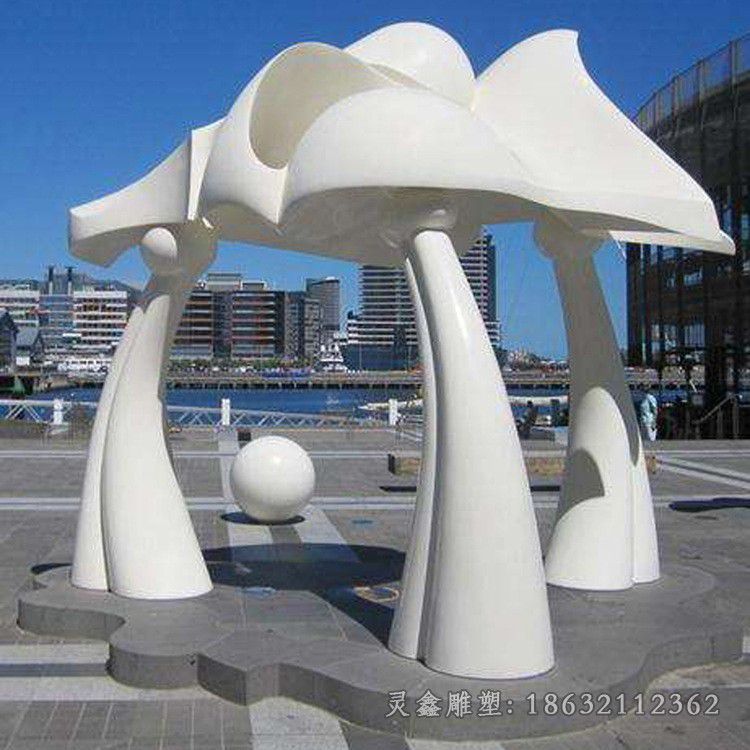 不锈钢公园雕塑 (44)