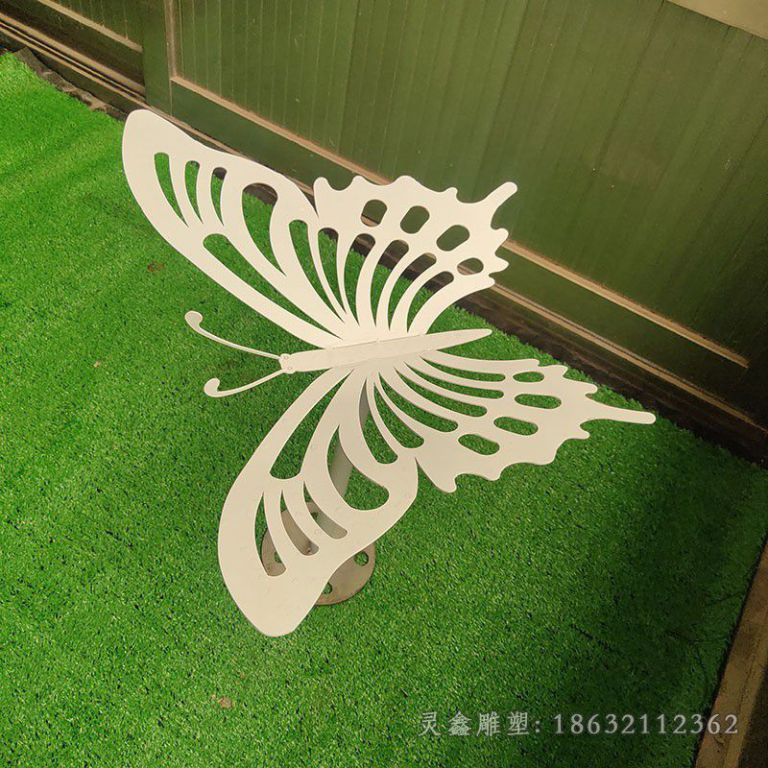 吉安不锈钢蝴蝶动物景观铜雕