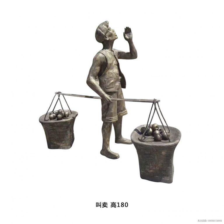 民俗景观铜雕 (15)
