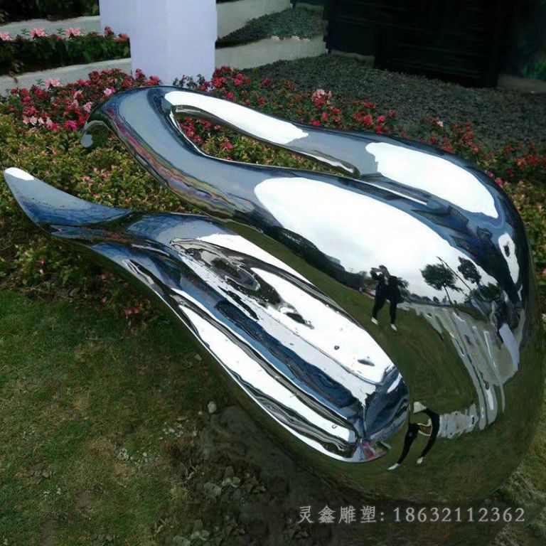 不锈钢鱼雕塑 (36)