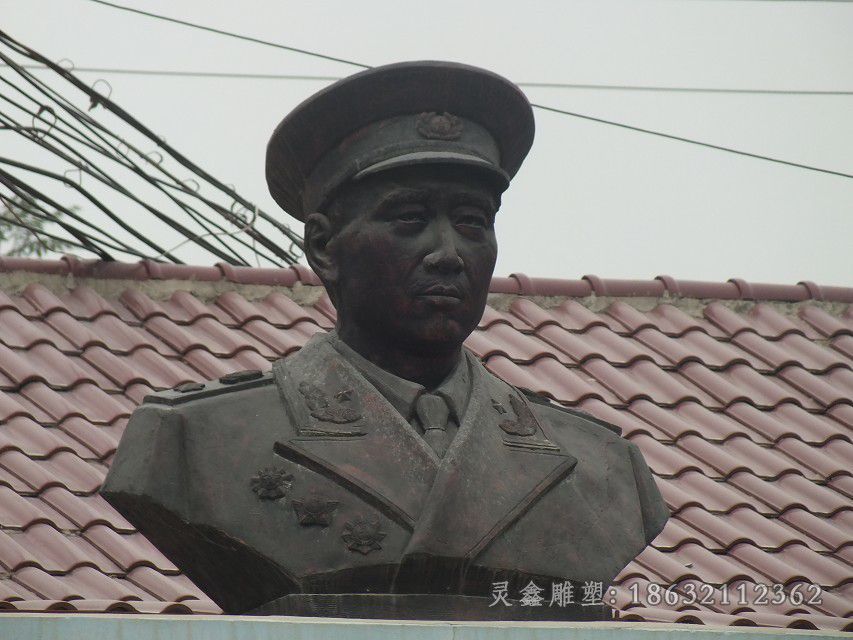 赣州开国十大元帅先胸像人物铜雕