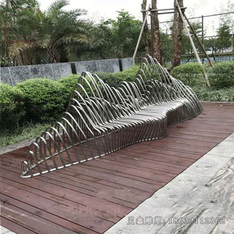 南昌不锈钢假山镂空雕塑