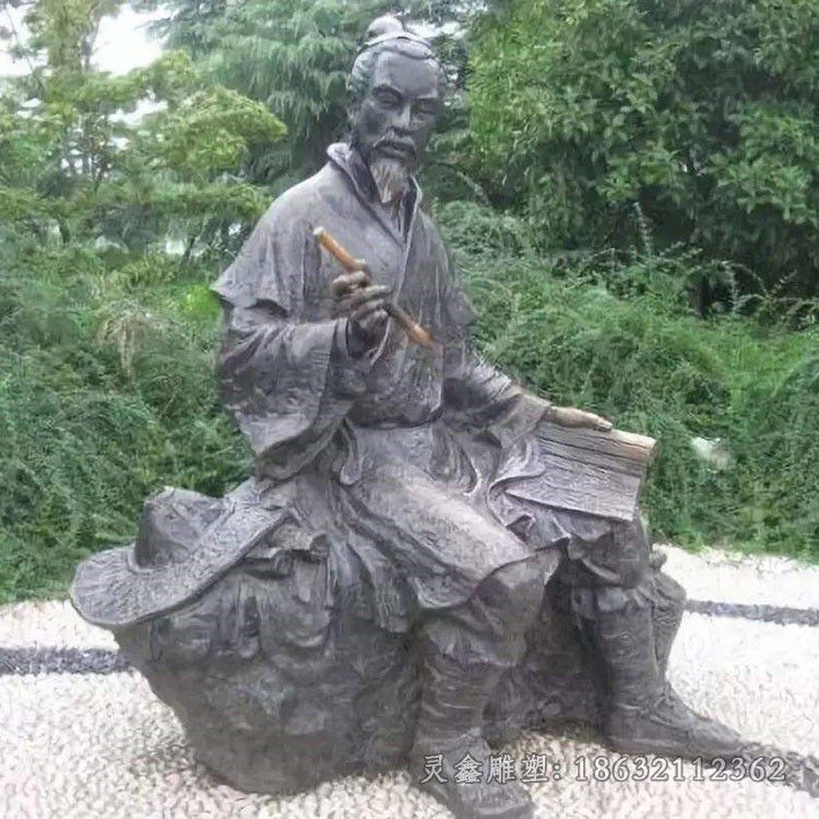 政治家范蠡城市铜雕