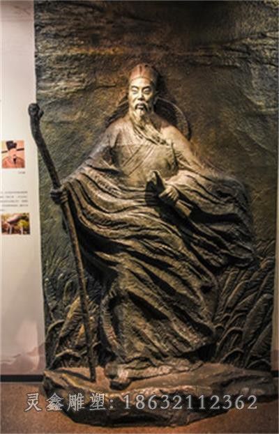 范仲淹广场人物铜雕