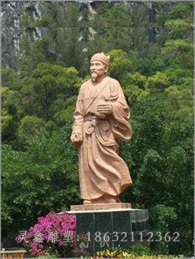 古代葛洪公园人物铜雕