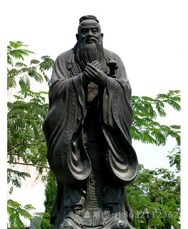 李白城市景观人物铜雕