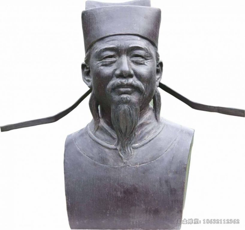沈括广场人物胸像铜雕
