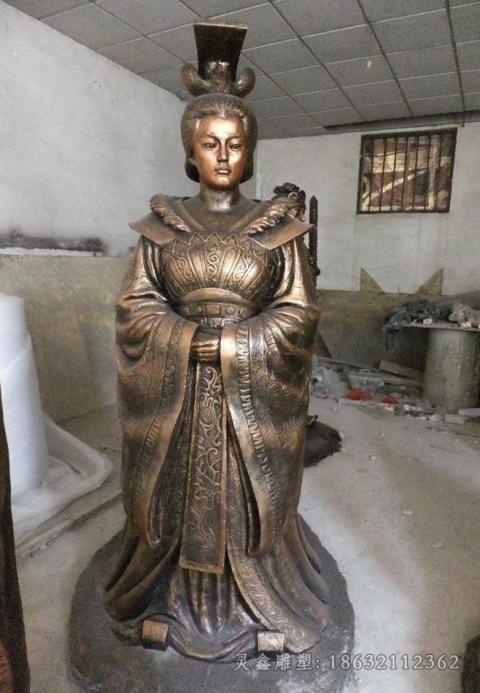 武则天广场人物铜雕