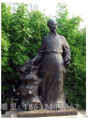 思想家王阳明广场铜雕