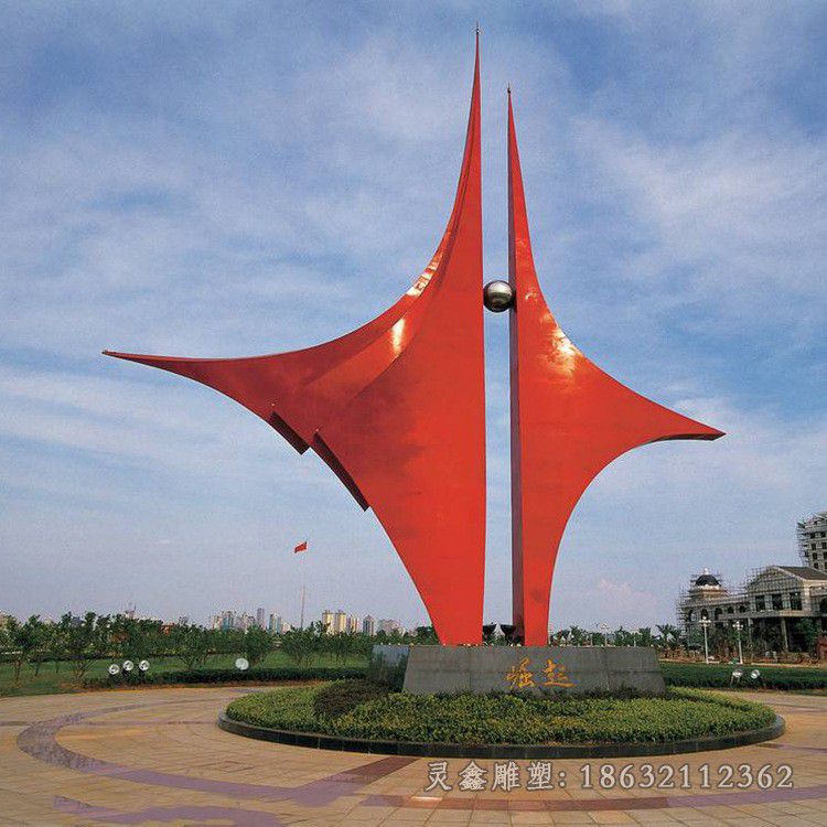 不锈钢党建景区景观雕塑