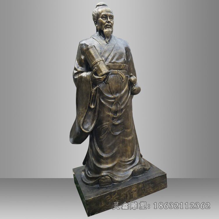 医圣张仲景户外景观铜雕