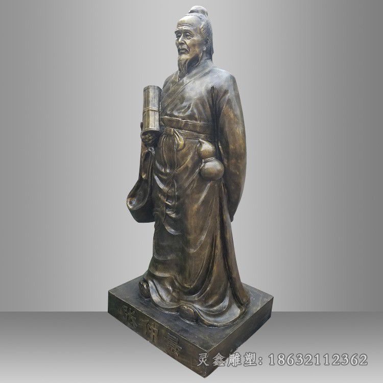 医圣张仲景园林景观铜雕