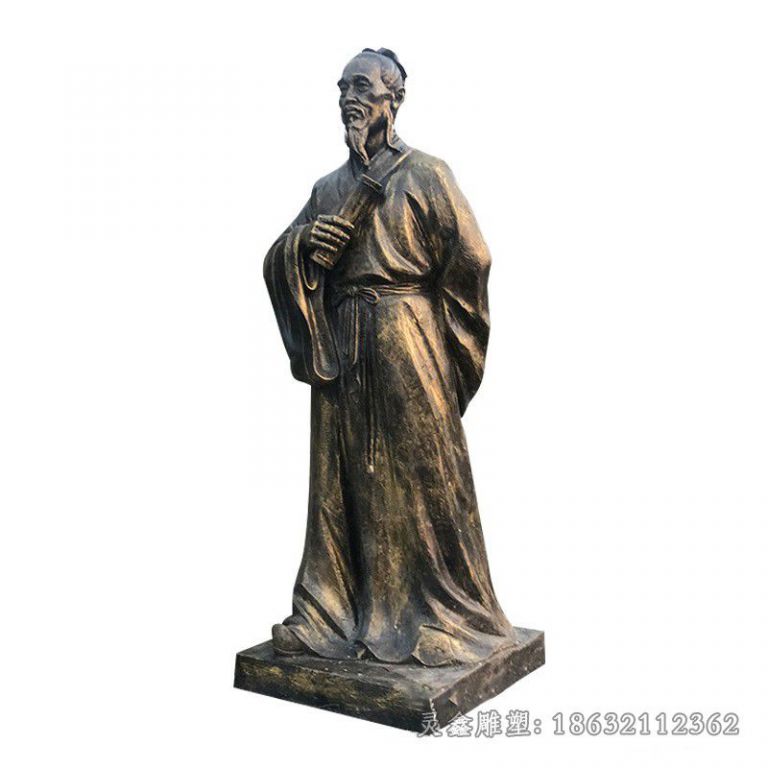 医圣张仲景景区景观铜雕