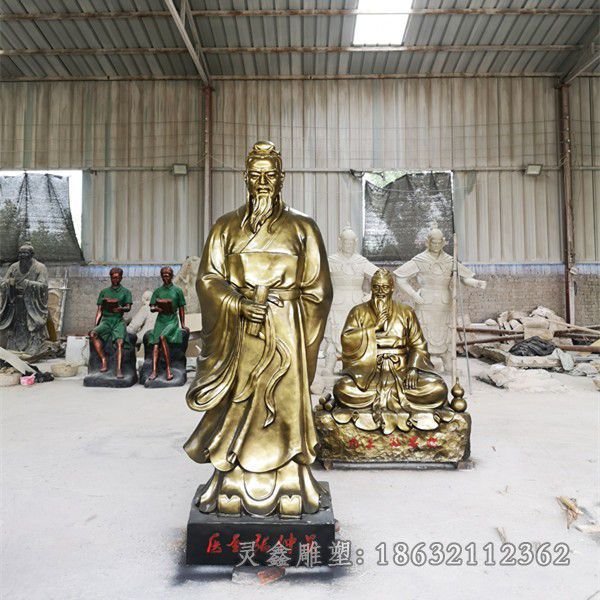 医圣张仲景别墅景观铜雕