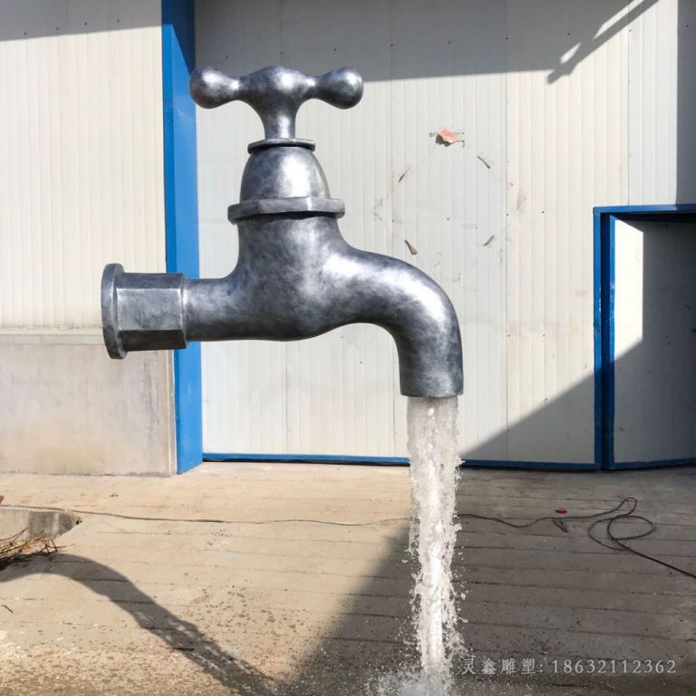 水龙头城市景观铜雕