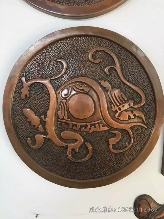 浮雕玄武广场景观铜雕