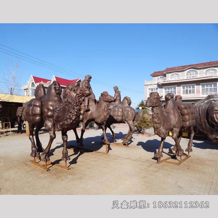 动物骆驼景观城市铜雕