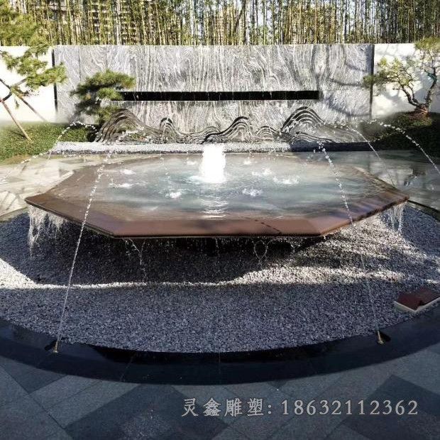 不锈钢假山园林景观雕塑