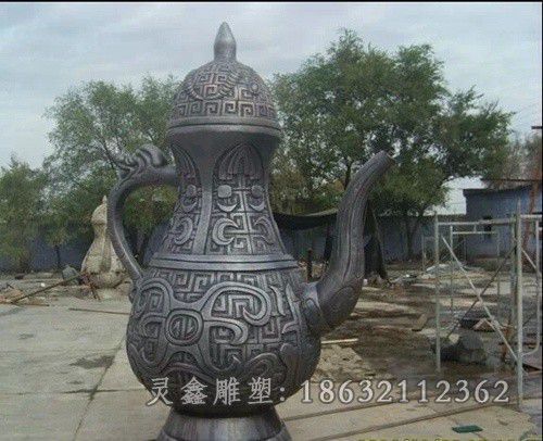 水壶城市景观铜雕