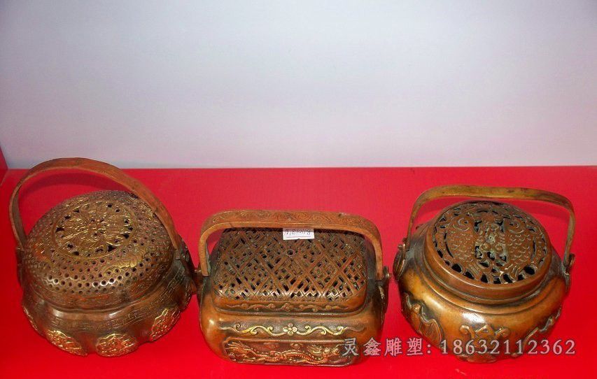 熏香炉城市景观铜雕