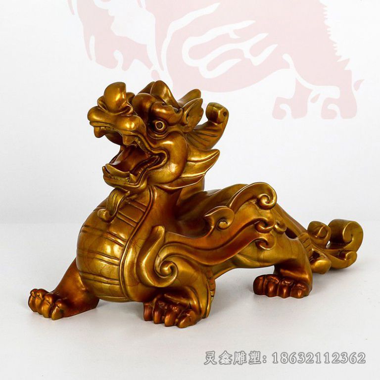 招财貔貅庭院景观铜雕