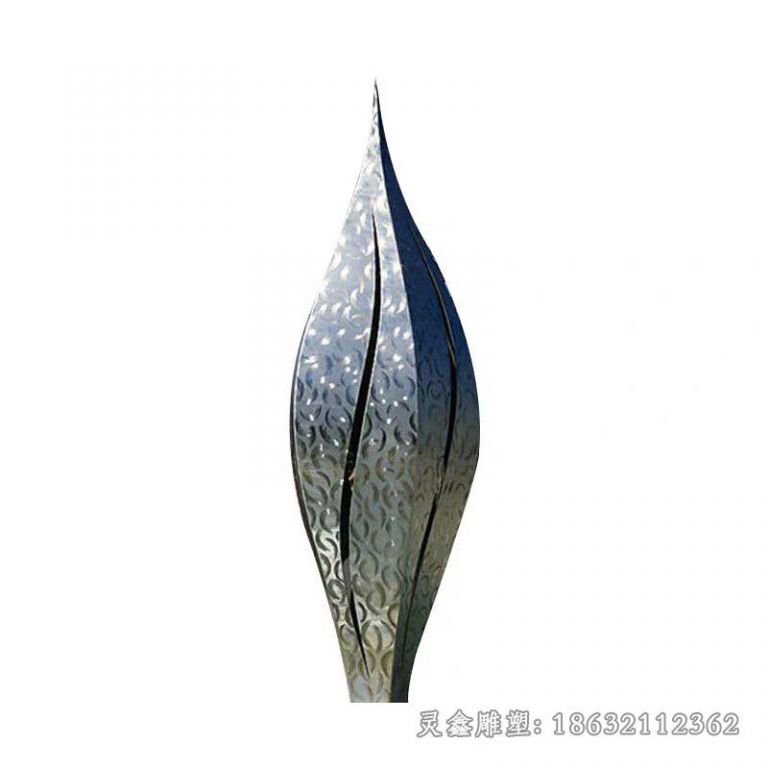 不锈钢镜面景观抽象雕塑