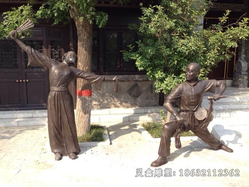 街边民俗景观抽象雕塑