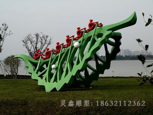 镂空树叶不锈钢景区雕塑