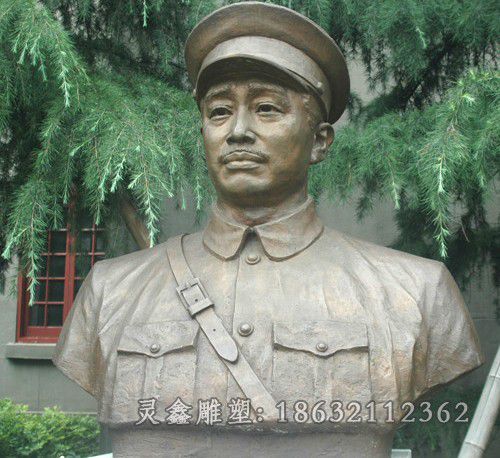 名人胸像校园景观铜雕