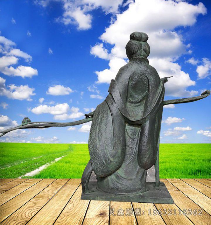 仙女城市人物景观铜雕
