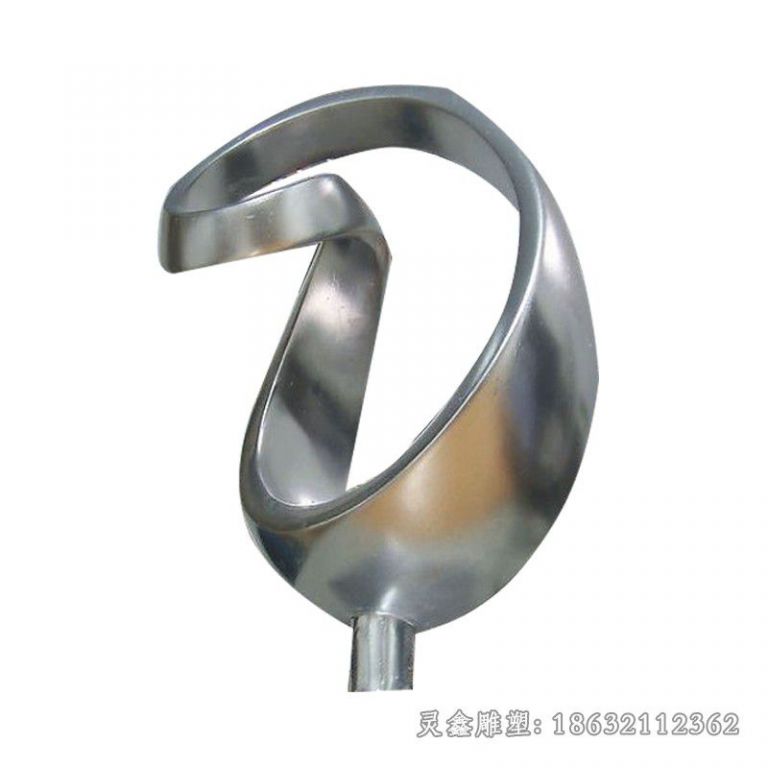 镜面不锈钢标志商场雕塑
